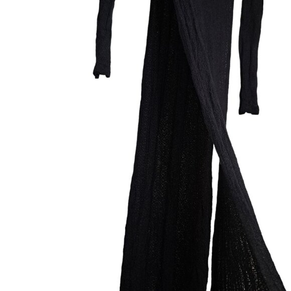 You Are Not Alone Knit Rayon Blend Turtleneck Dress Sz. Medium - Picture 3 of 6